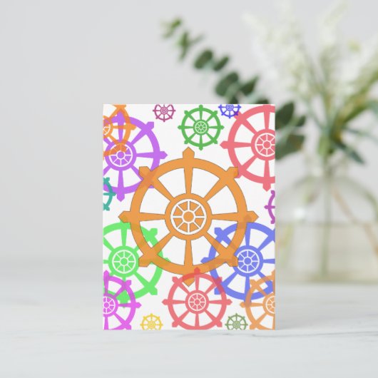 Carte Postale dharma (Debout devant)