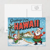 Carte postale d'HAWAÏ (Devant / Derrière)