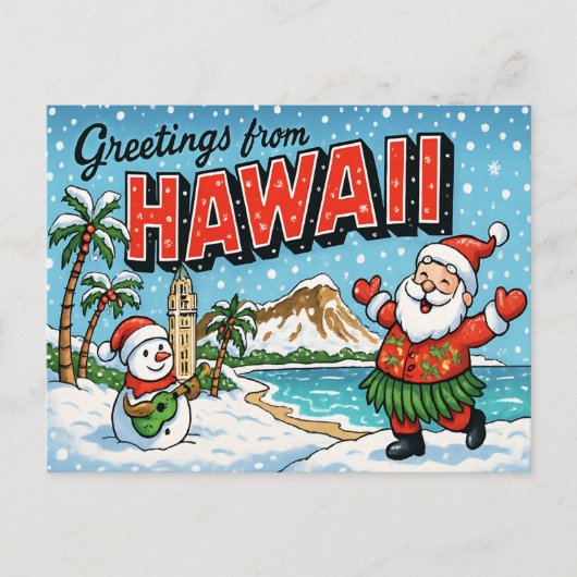 Carte postale d'HAWAÏ (Devant)