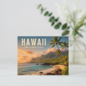 Carte postale d'Hawaii (Debout devant)