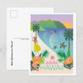 Carte postale d'Hawaii (Devant / Derrière)