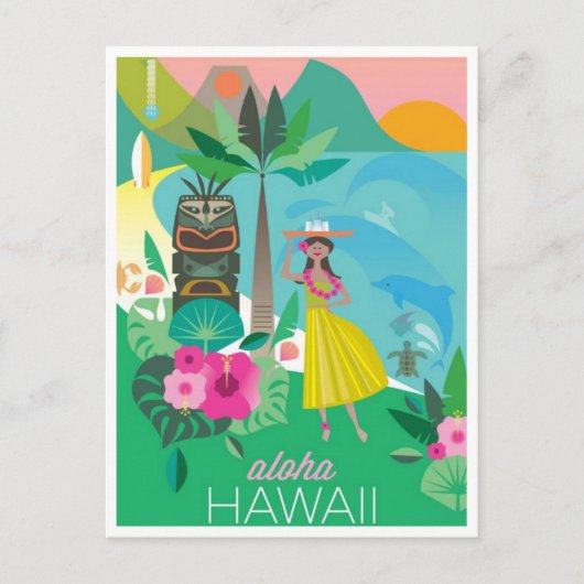 Carte postale d'Hawaii (Devant)