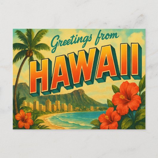 Carte postale d'Hawaii (Devant)