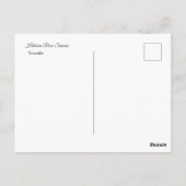 Carte postale d'Hibiscus (Dos)