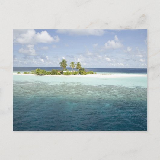 Carte Postale Dhiggiri, Atoll d'Ari Sud, Maldives, (Devant)