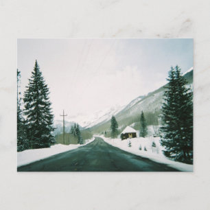 Carte postale d'hiver