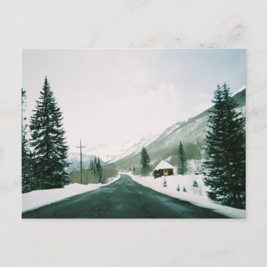 Carte postale d'hiver (Devant)