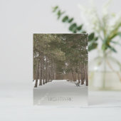 Carte postale d'hiver à High Park, Toronto (Debout devant)