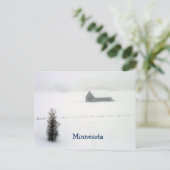 Carte postale d'hiver du Minnesota (Debout devant)