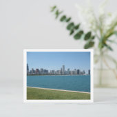 Carte postale "d'horizon de Chicago" (Debout devant)