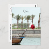 Carte Postale dhow qatar (Devant / Derrière)