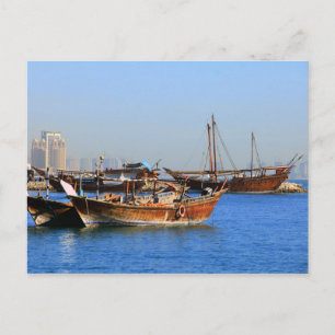 Carte Postale Dhows au Qatar
