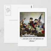 Carte postale d'humour patriotique (Devant / Derrière)