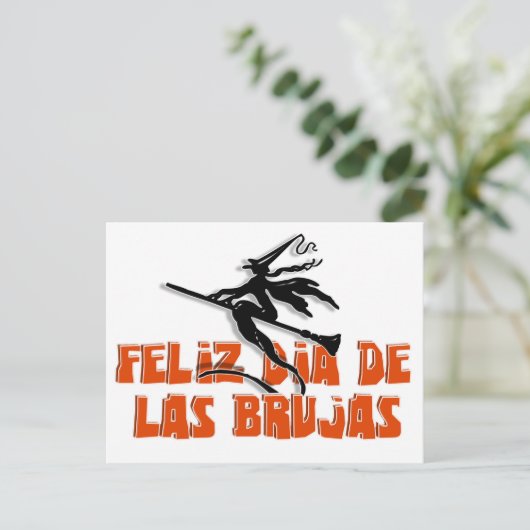 Carte Postale Dia de Las Brujas (Debout devant)