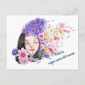 Carte Postale Día de las madres (Dos)