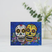 CARTE POSTALE DIA DE LOS MUERTOS (Debout devant)