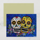 CARTE POSTALE DIA DE LOS MUERTOS (Devant / Derrière)