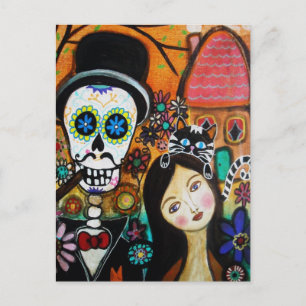 CARTE POSTALE DIA DE LOS MUERTOS