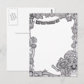 Carte postale Dia De Los Muertos (Devant / Derrière)