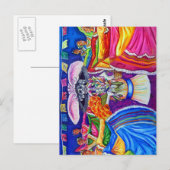 Carte Postale Día de los Muertos (Devant / Derrière)