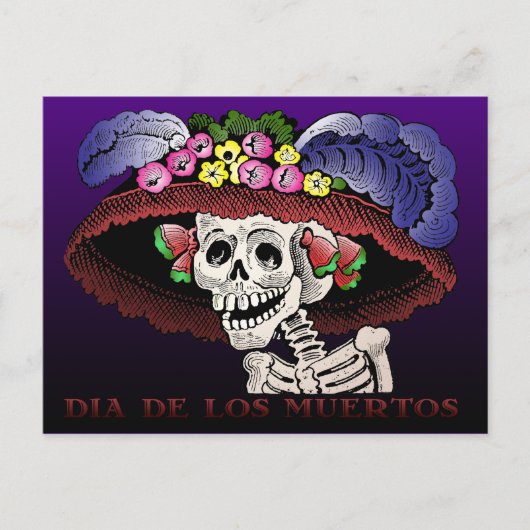 Carte Postale Dia de los Muertos [carte postale] (Devant)