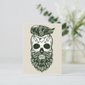 Carte Postale Dia De Los Muertos/ Hipster Sketch (Debout devant)