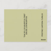 CARTE POSTALE DIA DE LOS MUERTOS TREE (Dos)