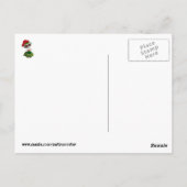 Carte Postale Dia de Muertos Mexicaine Miss Mort (Dos)