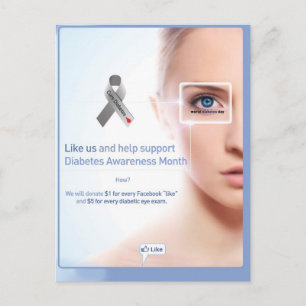 Carte postale Diabète