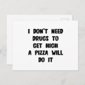 Carte Postale Diabète Drôle à dire (Devant / Derrière)