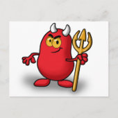 Carte Postale Diable (Devant)