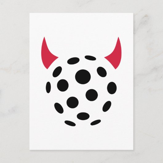 Carte Postale Diable à bille (Devant)