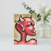 Carte Postale Diable de femme (Debout devant)