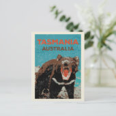 Carte Postale Diable de Tasmanie, île de Tasmanie, Australie (Debout devant)