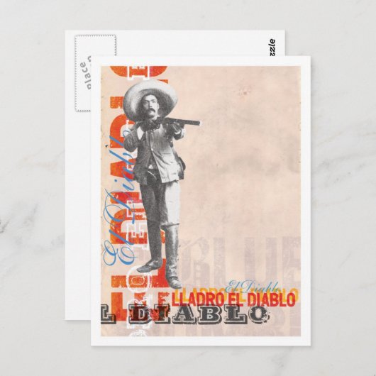 Carte postale Diablo (Devant / Derrière)