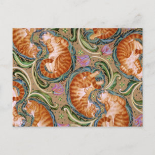 Carte Postale Diagonal Paisley