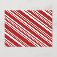 Diagonale Variée en bandes rouge et blanche