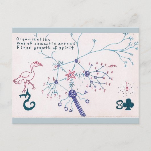 Carte postale Diagram/Haiku (Activisme) (Devant)