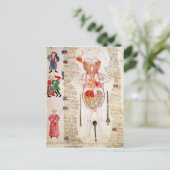 Carte Postale Diagramme anatomique (Debout devant)