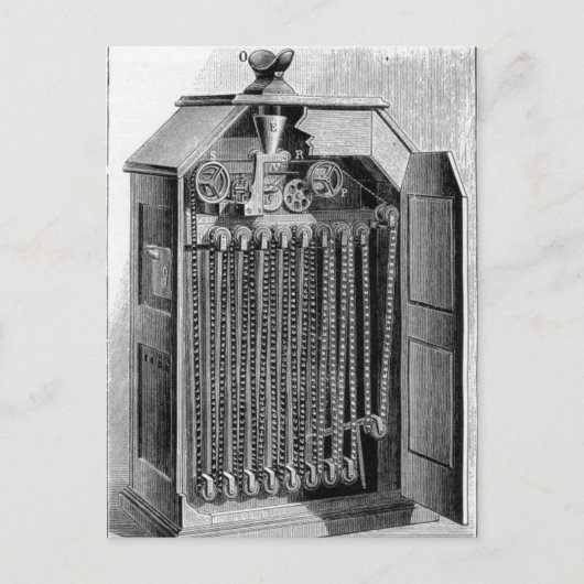 Carte Postale Diagramme Kinetoscope (Devant)