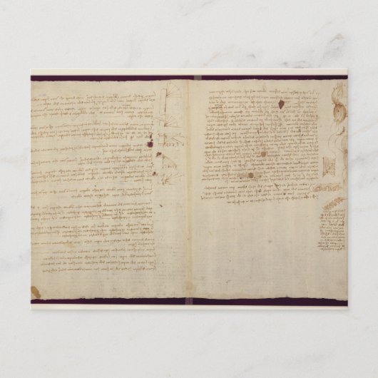 Carte Postale Diagrammes scientifiques (Devant)