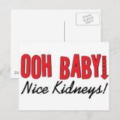 Carte Postale Dialyse Cadeaux et T-shirts Humours (Devant / Derrière)