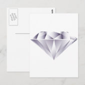 Carte Postale Diamant (Devant / Derrière)