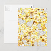 CARTE POSTALE DIAMANT BRILLANT ! (Devant / Derrière)