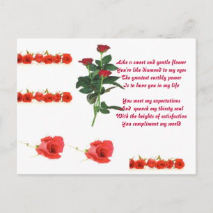 Carte Postale Diamant dans mes yeux