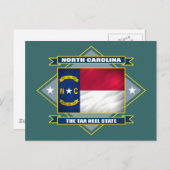 Carte Postale Diamant de Caroline du Nord (Devant / Derrière)