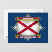 Carte Postale Diamant de l'Alabama (Devant / Derrière)