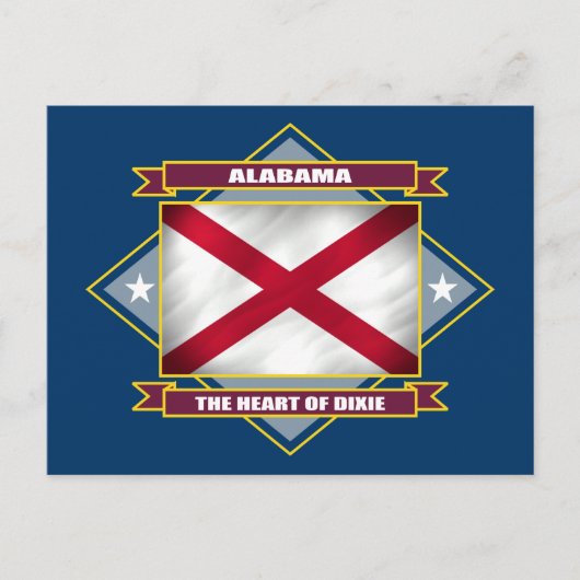 Carte Postale Diamant de l'Alabama (Devant)