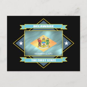 Carte Postale Diamant du Delaware
