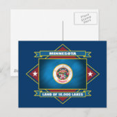 Carte Postale Diamant du Minnesota (Devant / Derrière)